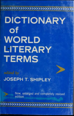 Dictionary of world literary terms, forms, technique, criticism - Scanned Pdf with ocr
